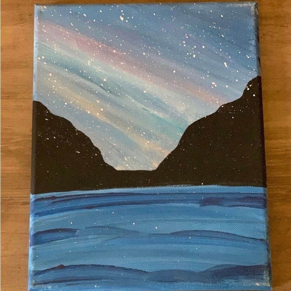 Original 8x10 Canvas Painting